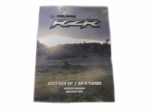 2017 2018 NEW POLARIS RZR XP TURBO AND XP 4 SEATER  SERVICE MANUAL BOOK